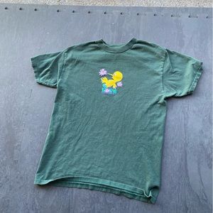 Obey Green Collared T-shirt